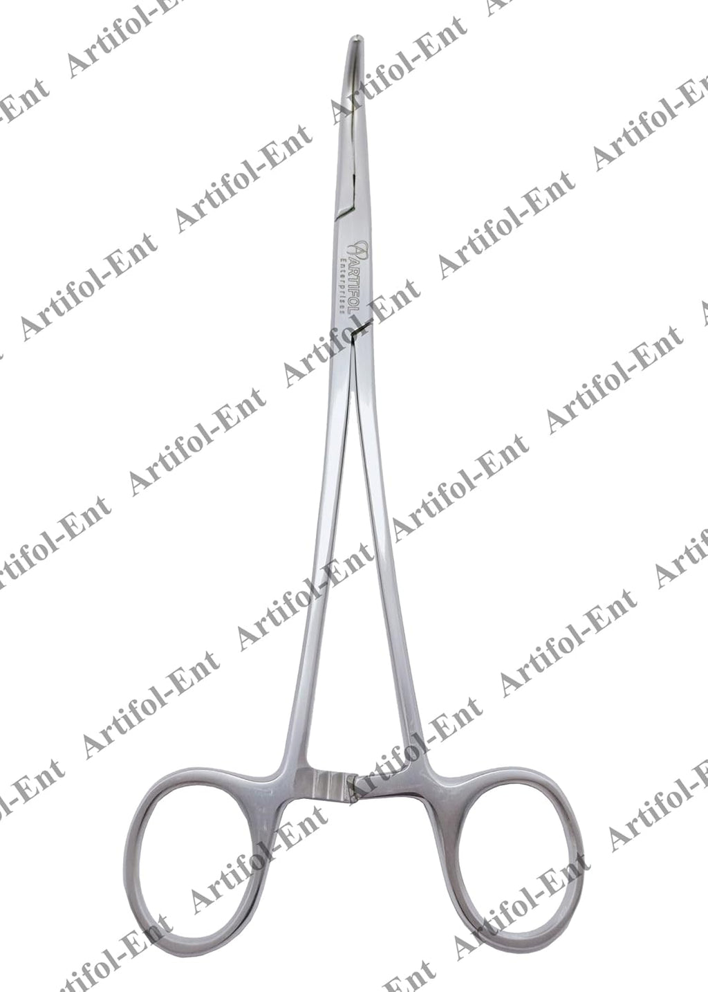 LAHEY Gall Duct Clamps – 19 cm Curved | 3 Pcs Set | Stainless Steel | Precision Bile Duct Management #115910261