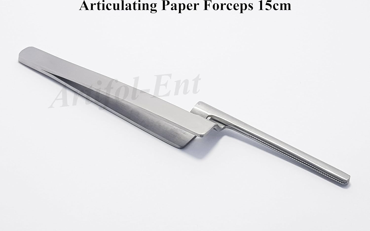 Articulating Paper Forceps APF2 – Straight 15 cm Dental Paper Holder Tweezers | Restoration & Occlusion Plier | 5-Piece Set