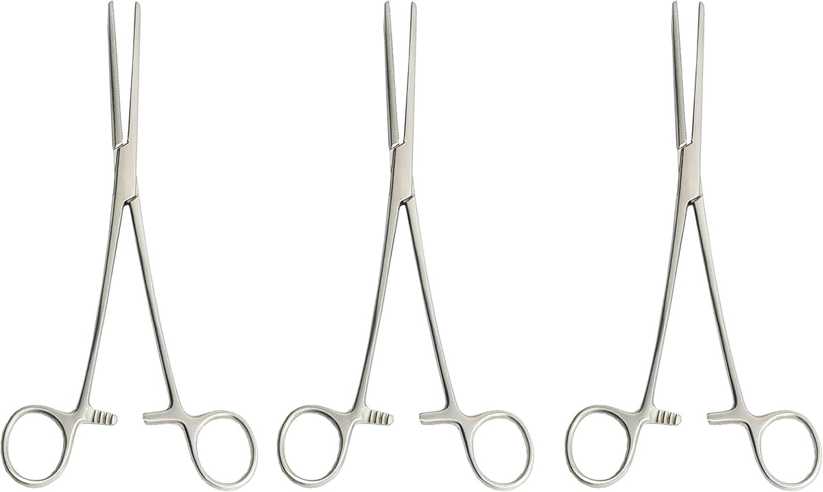 Rochester Pean Forceps – 22 cm Straight (3 Pcs Set)  Stainless Steel Surgical Forceps for Precise Tissue Handling | #115910121