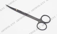 Elite TC Joseph Precision Scissors – 14.5 cm Curved | Tungsten Carbide Edge | Stealth Black Professional Finish