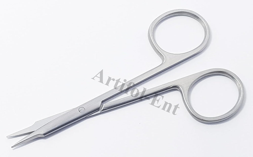 Stevens Eye Scissors – 10.5 cm | Fine-Tip Stainless Steel Scissors for Ophthalmic, ENT & Delicate Soft Tissue Dissection | Reusable & Autoclavable – 3 Pcs Set #113910379