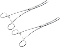 Bozemann Schwamm- und Polypenzange – 25 cm gebogen (2er-Set) Edelstahlzange für präzise Schwammhandhabung und Polypenentfernung | #117270510