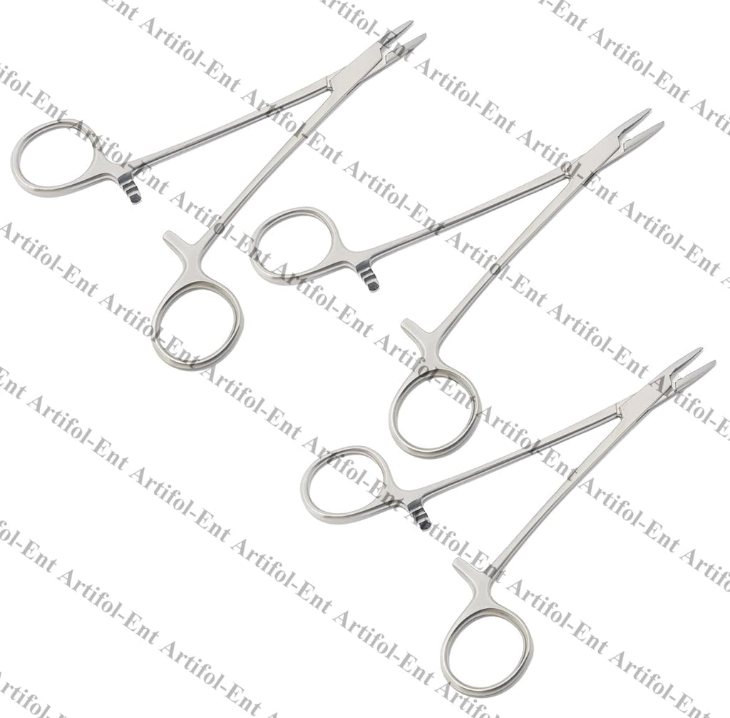 Crile-Wood Nadelhalter – 15 cm | 2er-Set | Edelstahl | Präzises Nähen #132910142-1