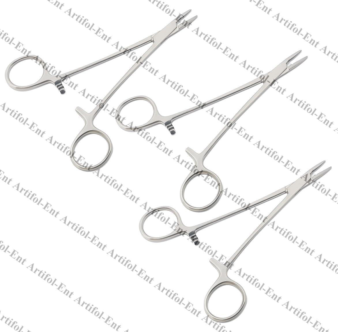 Crile-Wood Nadelhalter – 15 cm | 2er-Set | Edelstahl | Präzises Nähen #132910142-1