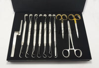Dental Restorative Kit – 11-Piece Composite & Plastic Filling Instruments | Hygienist & Dentist Tool Set | Includes Scalers, Burnishers, Spatulas, Cord Packers, Scissors & Forceps #‎APF2,CRSPR,CSNT7,GCPCSi16