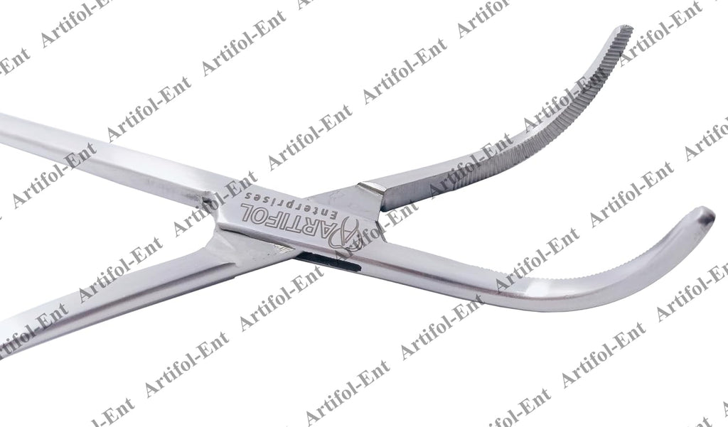 Overholt-Arterienklemme – 21 cm gebogen | 3-teiliges Set | Edelstahl | Autoklavierbar #115910178
