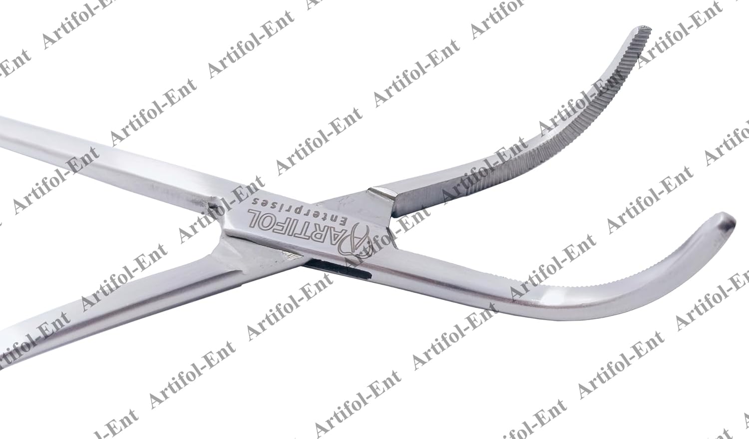Overholt-Arterienklemme – 21 cm gebogen | 3-teiliges Set | Edelstahl | Autoklavierbar #115910178