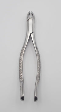 Serrated Grip Precision Extraction Forceps – Upper-Root Style 97E | High-Grade Stainless Steel Holding Tool | Strong Serrations, Secure Control & Durable Build | Ideal for Crafting #FX97E