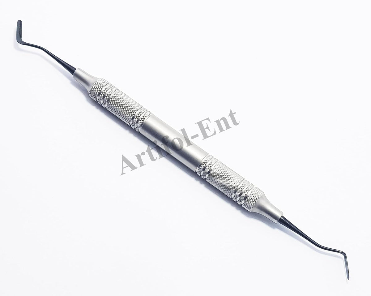 Pulp Canal Plugger 4/5 Gregg Composite Filling Instrument Set – 3 Pcs  Titanium Black-Coated Tips | Ergonomic Hollow Handles | #TNPFIG45