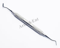 Pulp Canal Plugger 4/5 – Instrument de remplissage en composite Gregg, lot de 3 pièces | Embouts en titane avec revêtement noir | Manches creuxs ergonomiques | #TNPFIG45