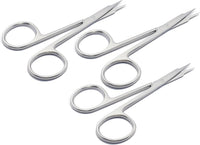 Stevens Eye Scissors – 10.5 cm | Fine-Tip Stainless Steel Scissors for Ophthalmic, ENT & Delicate Soft Tissue Dissection | Reusable & Autoclavable – 3 Pcs Set #113910379