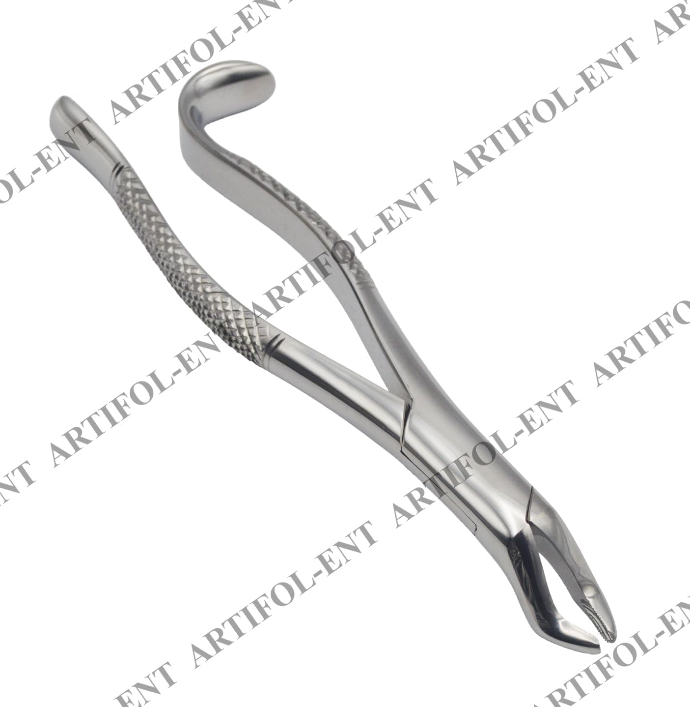 Extraction Forceps Thumb Hook 210H – Professional Dental Extraction Instrument | Precision Serrated Beaks, Thumb Hook Handle | Stainless Steel #F210H