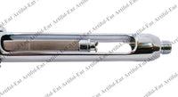Dental Ring-Handle Cartridge Syringe – 1.8 mL | EU Thread, Three Aspiration Hooks | Brass with Chrome-Plated Finish, Reusable & Autoclavable #OS1079