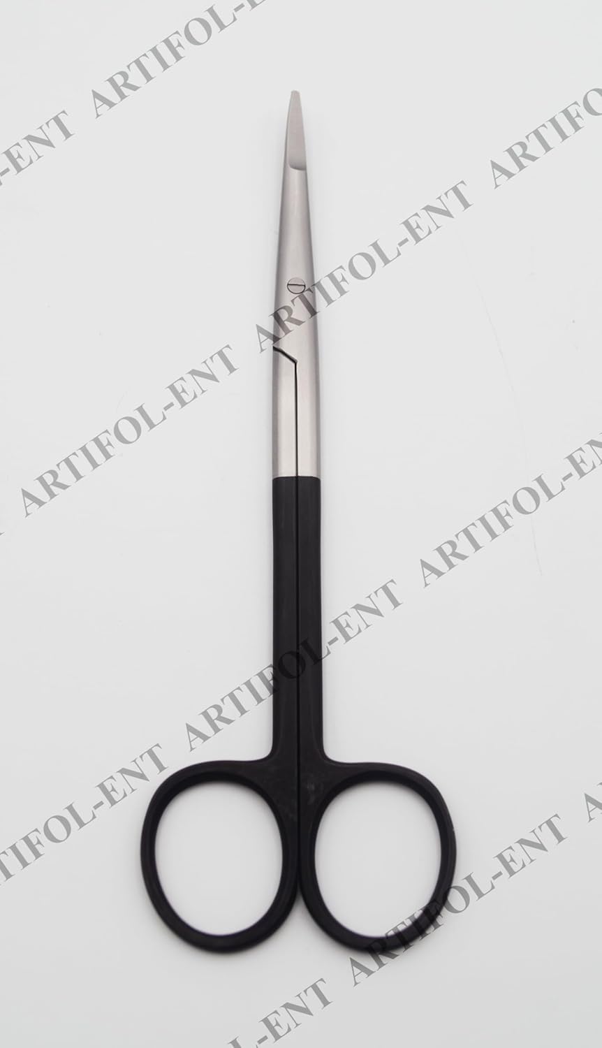 Elite Ragnell-Stille “Super-Cut” Scissors – 15 cm Curved | Professional Stainless Steel | Razor-Edge & Micro-Serrated Precision