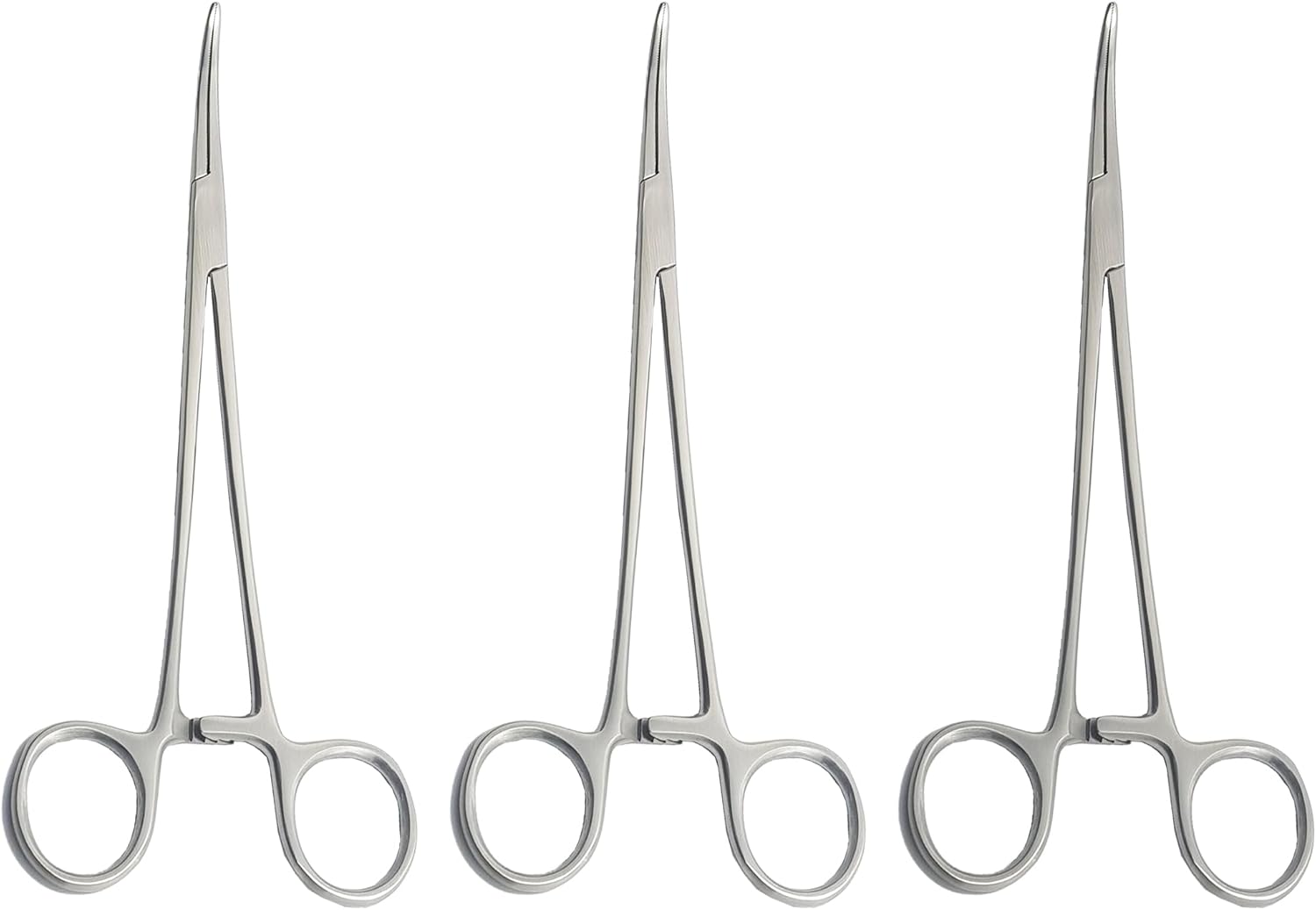 HEISS Artery Forceps – 20 cm Curved | 3 Pcs Set | Stainless Steel | Precise Hemostasis #115910218