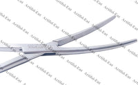 Dissecting Rumel Forceps 23cm – Fig. 1 | Premium Grade Stainless Steel | Precision Dissection Tool | Reusable & Autoclavable #115910224