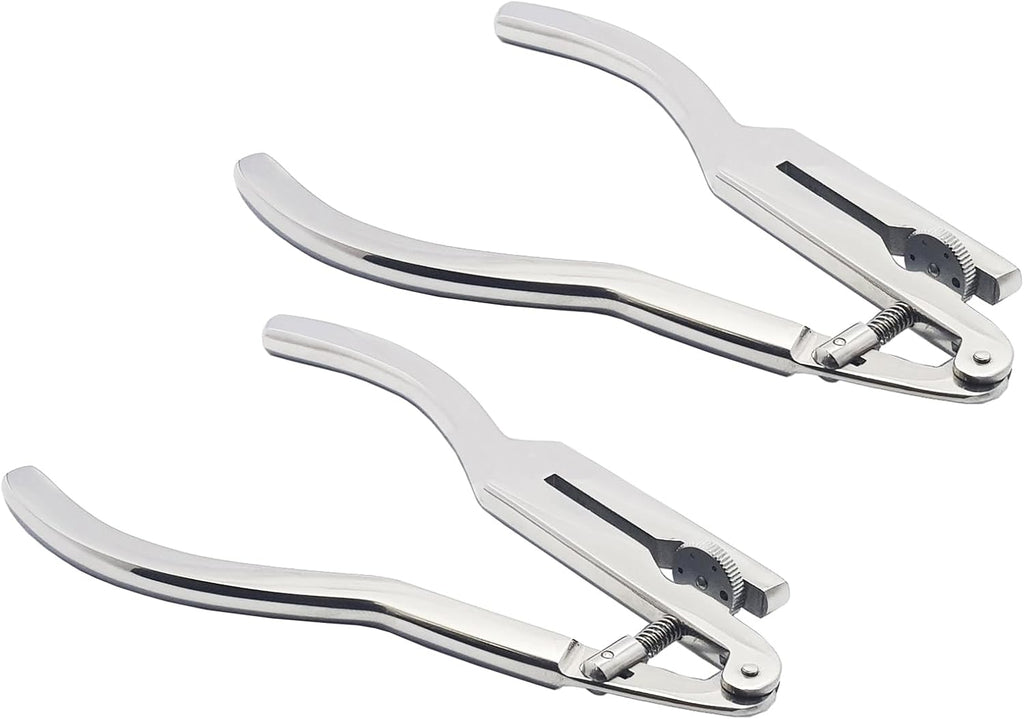 Ivory Rubber Dam Punch – 16 cm | 2 Pcs Set | Stainless Steel | Autoclavable & Reusable #OS1077