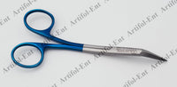 Elite Dean „Super-Cut“ Schere – 13,5 cm gebogen | Professioneller Edelstahl | Rasiermesserscharfe und mikrogezahnte Präzisionsklinge #OS1084