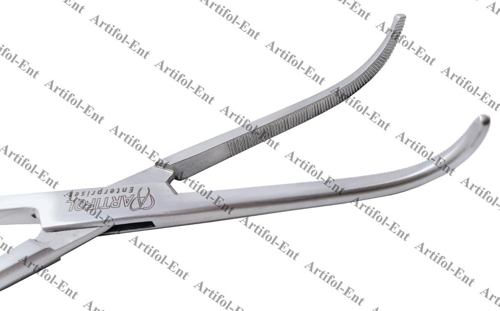 Overholt Geissendoerfer Arterienklemme – 27 cm gebogen | 3-teiliges Set | Edelstahl | Autoklavierbar #115910168