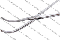 Overholt Geissendoerfer Arterienklemme – 27 cm gebogen | 3-teiliges Set | Edelstahl | Autoklavierbar #115910172