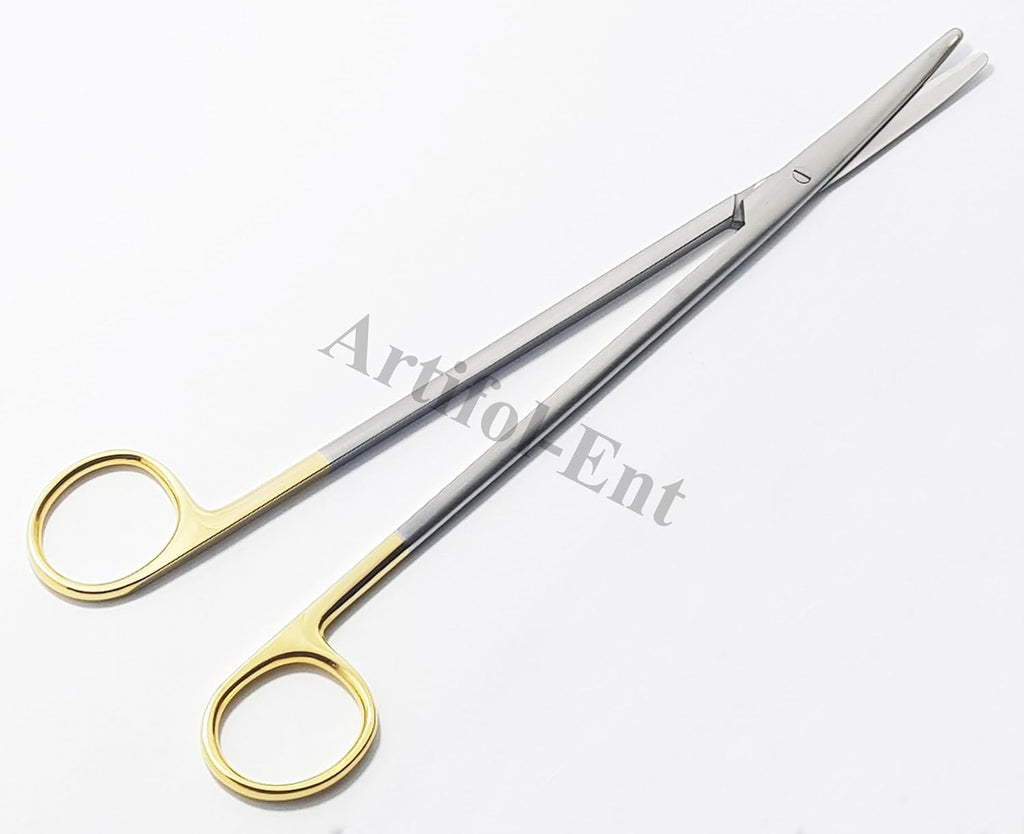 TC Metzenbaum Scissors Curved 23 cm – 2 Pcs | Tungsten Carbide Cutting Edges | Stainless Steel Surgical Scissors #113910629