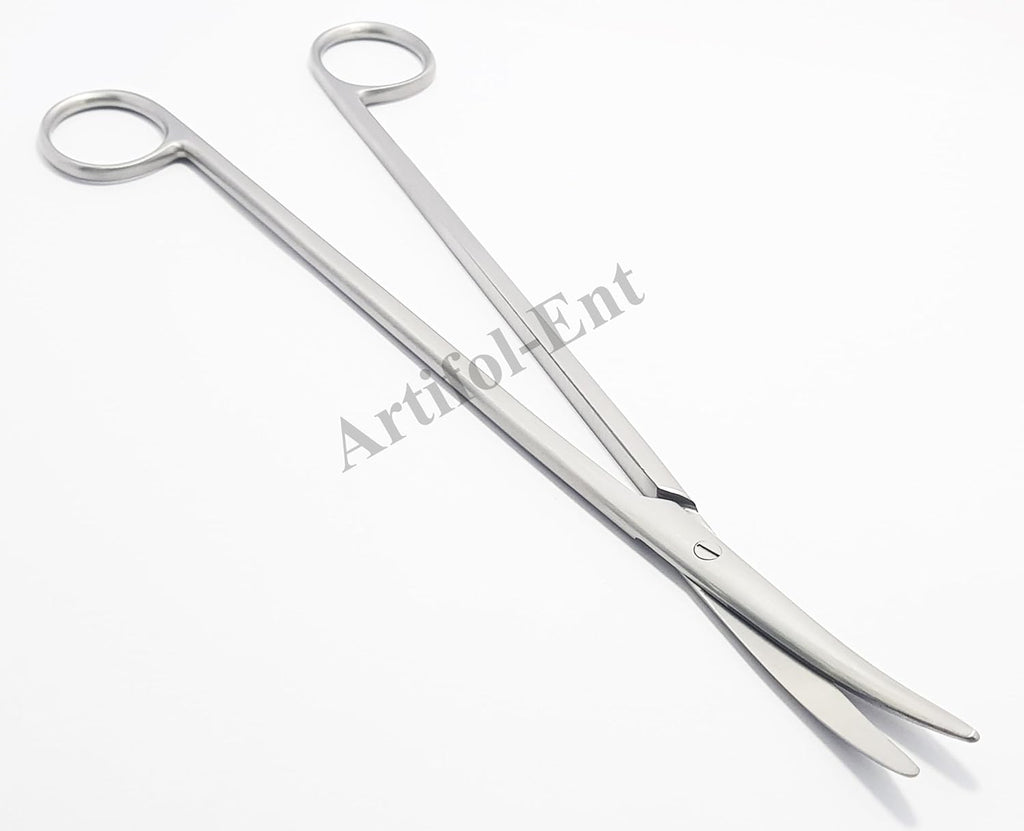 Metzenbaum Nelson Scissors – Curved, 25 cm | 3-Piece Set | Precision Dissecting Scissors | Reusable & Autoclavable #113910158