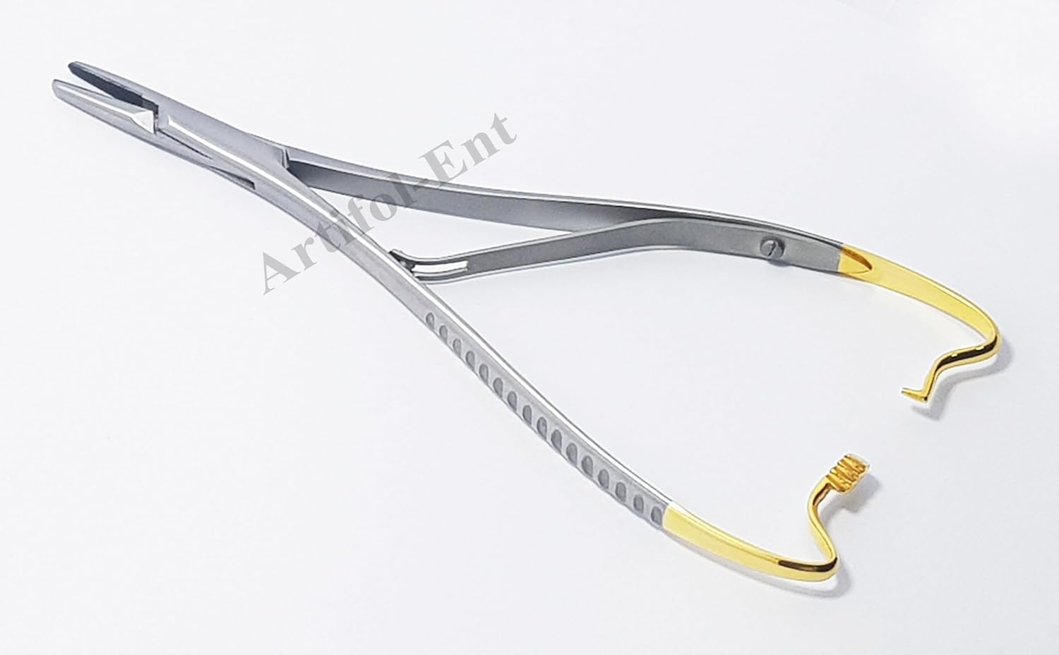 TC Mathieu Needle Holder Driver 17 cm (7") – Tungsten Carbide Inserts Surgical Dental Orthodontic Plier | Stainless Steel | 2 Pcs #‎132910168