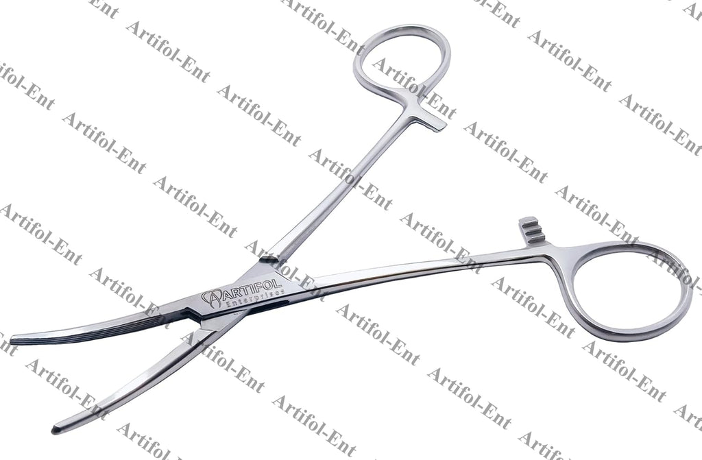 Bainebridge Artery Forceps – 15 cm Curved | 3 Pcs Set | Stainless Steel | Autoclavable #115910202