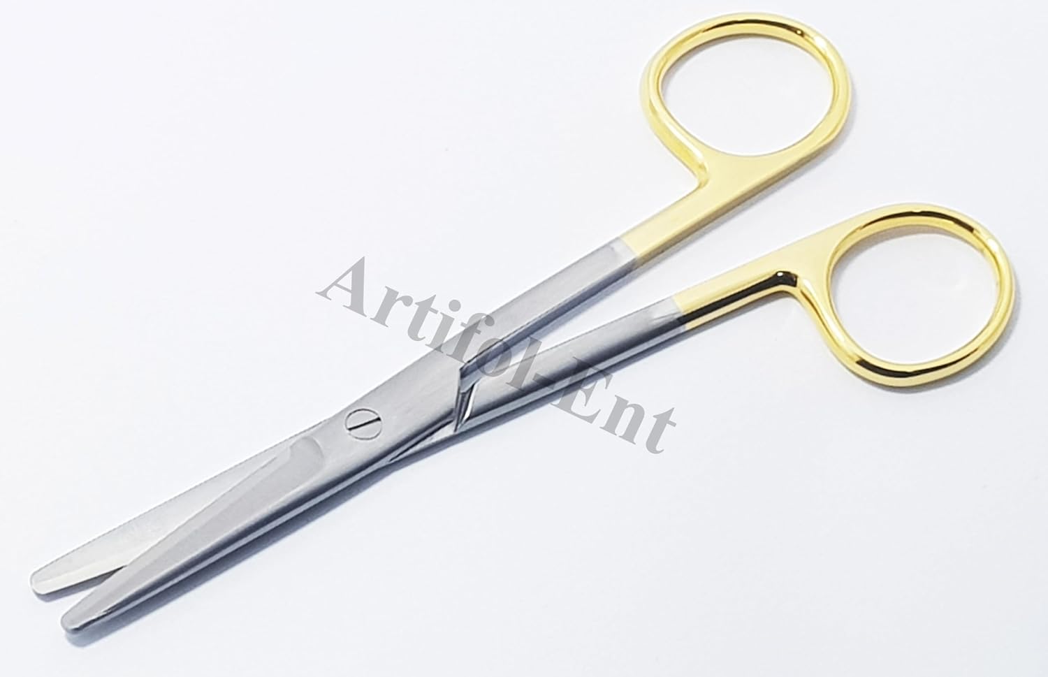 TC Mayo Scissors Straight 14.5 cm – 2 Pcs | Tungsten Carbide Cutting Edges | Stainless Steel Surgical Scissors #113910601