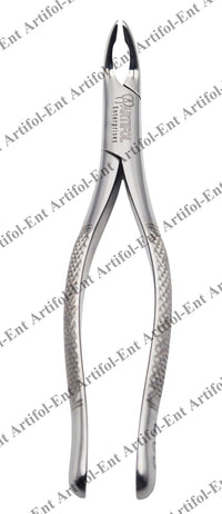 Precision Extraction Forceps – Model 203 | Heavy-Duty Stainless Steel Gripping & Removal Tool | Serrated Jaws, Ergonomic Handles & Durable Construction | Ideal for Crafting & DIY Applications #F203