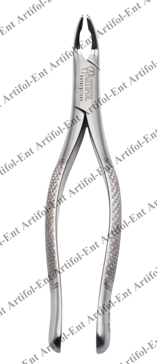 Precision Extraction Forceps – Model 203 | Heavy-Duty Stainless Steel Gripping & Removal Tool | Serrated Jaws, Ergonomic Handles & Durable Construction | Ideal for Crafting & DIY Applications #F203