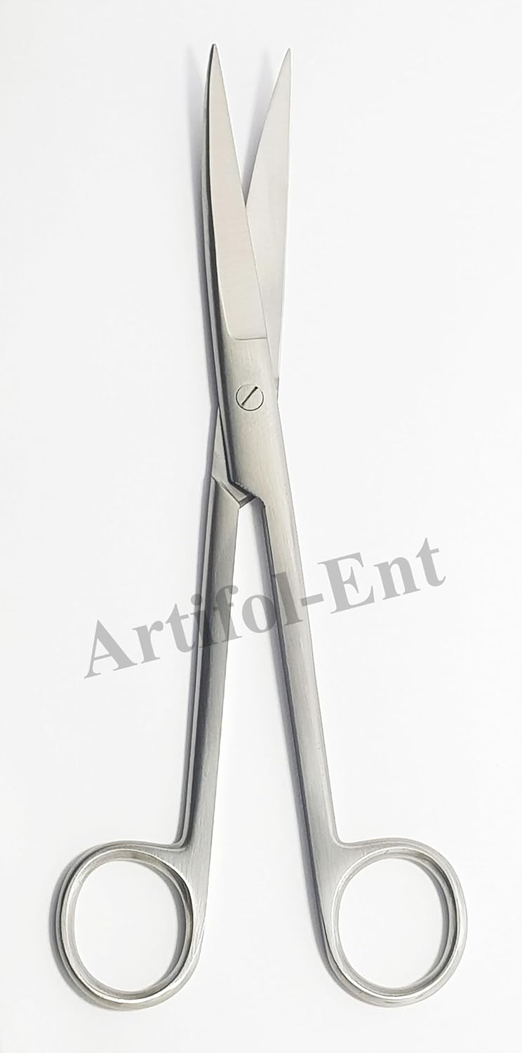 3-Piece Curved Operating Scissors Set – 20 cm Stainless Steel | Sharp Cutting Edge & Ergonomic Design for Precision Surgery