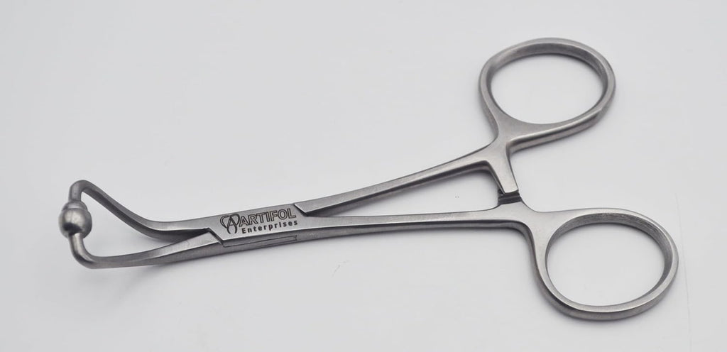 Elite Backhaus Technische Klemme &amp; Handtuchzange – 11,8 cm | Hochwertiger Edelstahl | Ultrascharfe Stechspitzen für sicheres Materialhandling