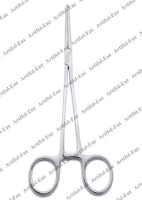 Artery Forceps – Straight, 24 cm (9.5") | Stainless Steel Hemostatic Forceps with Serrated Jaws & Ratchet, 2-Piece Set #115910221