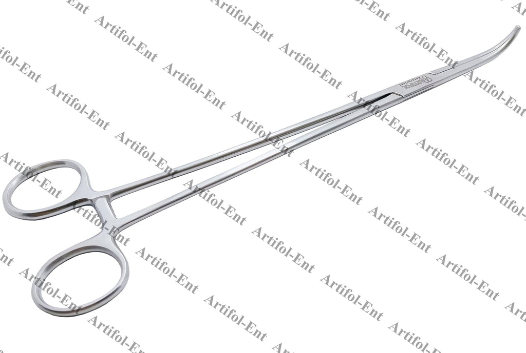 Overholt Geissendoerfer Arterienklemme – 27 cm gebogen | 3-teiliges Set | Edelstahl | Autoklavierbar #115910168