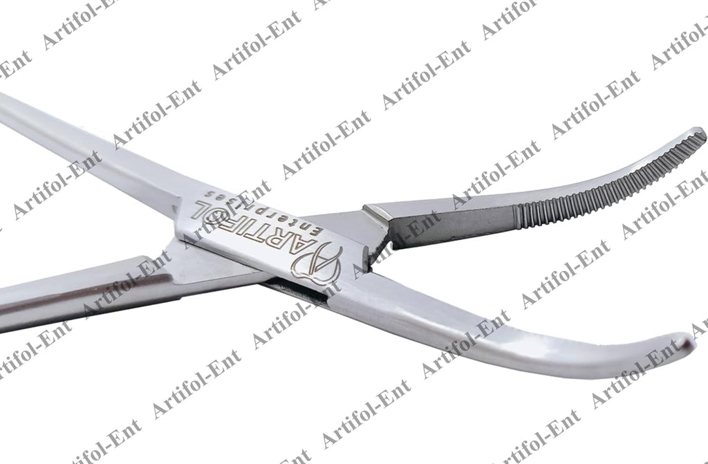 Baby-Mixter Dissecting Forceps – 14 cm Curved | 3 Pcs Set | Stainless Steel | Autoclavable #115910236