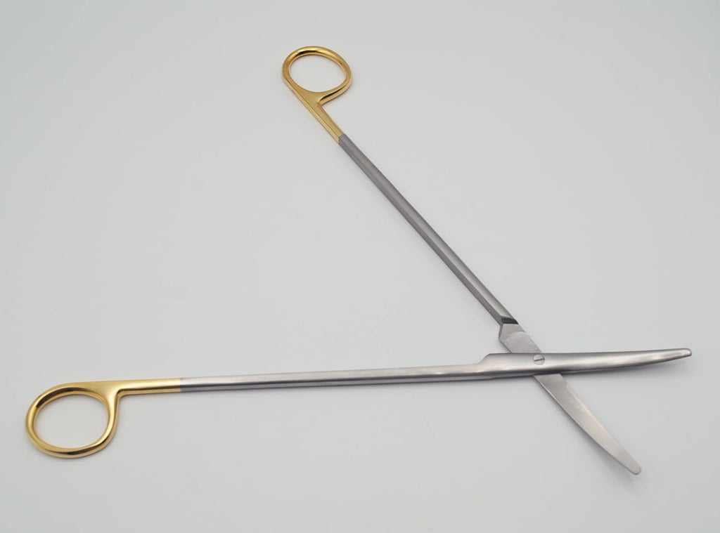 Elite TC Metzenbaum Scissors 25 cm Curved – Long-Reach Slim-Line Surgical Scissors | Tungsten Carbide (TC) Inserts, High-Density Stainless Steel | Professional Grade #113910630