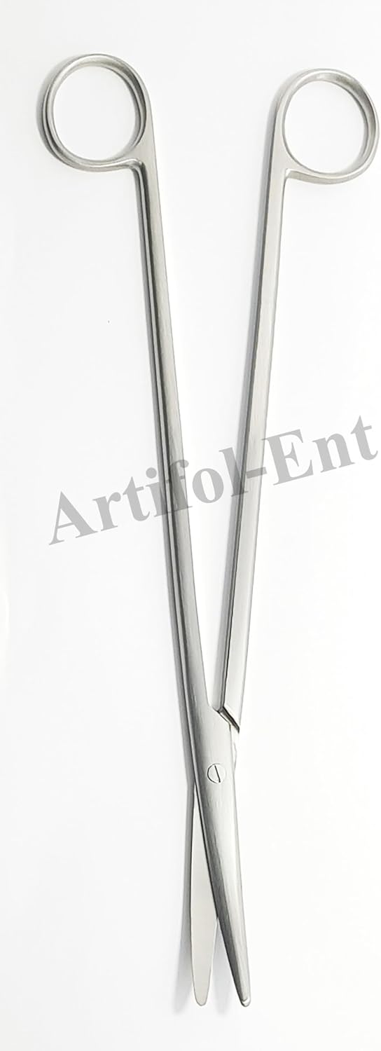 Metzenbaum Nelson Scissors – Curved, 25 cm | 3-Piece Set | Precision Dissecting Scissors | Reusable & Autoclavable #113910158