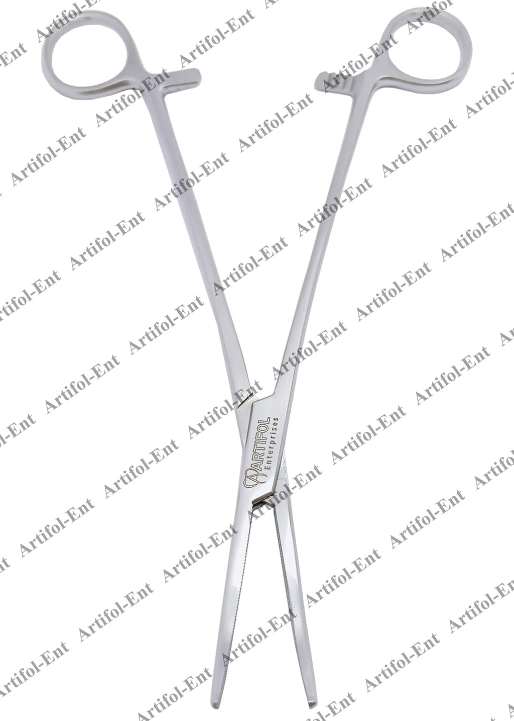 Overholt Geissendoerfer Arterienklemme – 21 cm gebogen | 3-teiliges Set | Edelstahl | Autoklavierbar #15910164