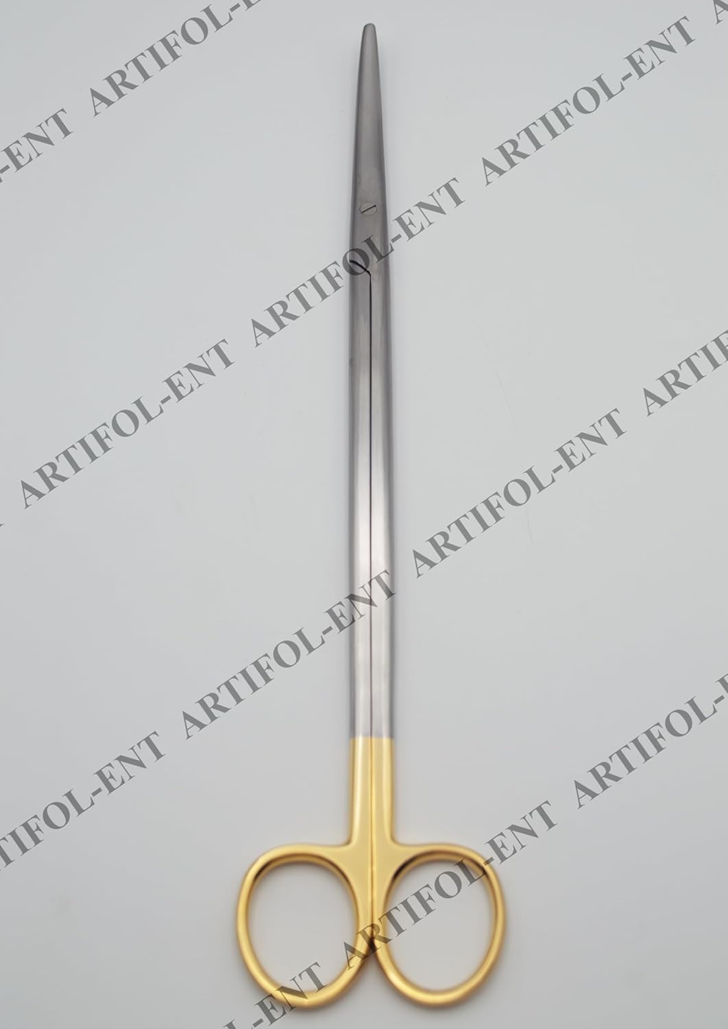 Elite TC Metzenbaum-Nelson Scissors – 28 cm Curved | Tungsten Carbide Edge | Long-Reach Slim-Line Design #113910631