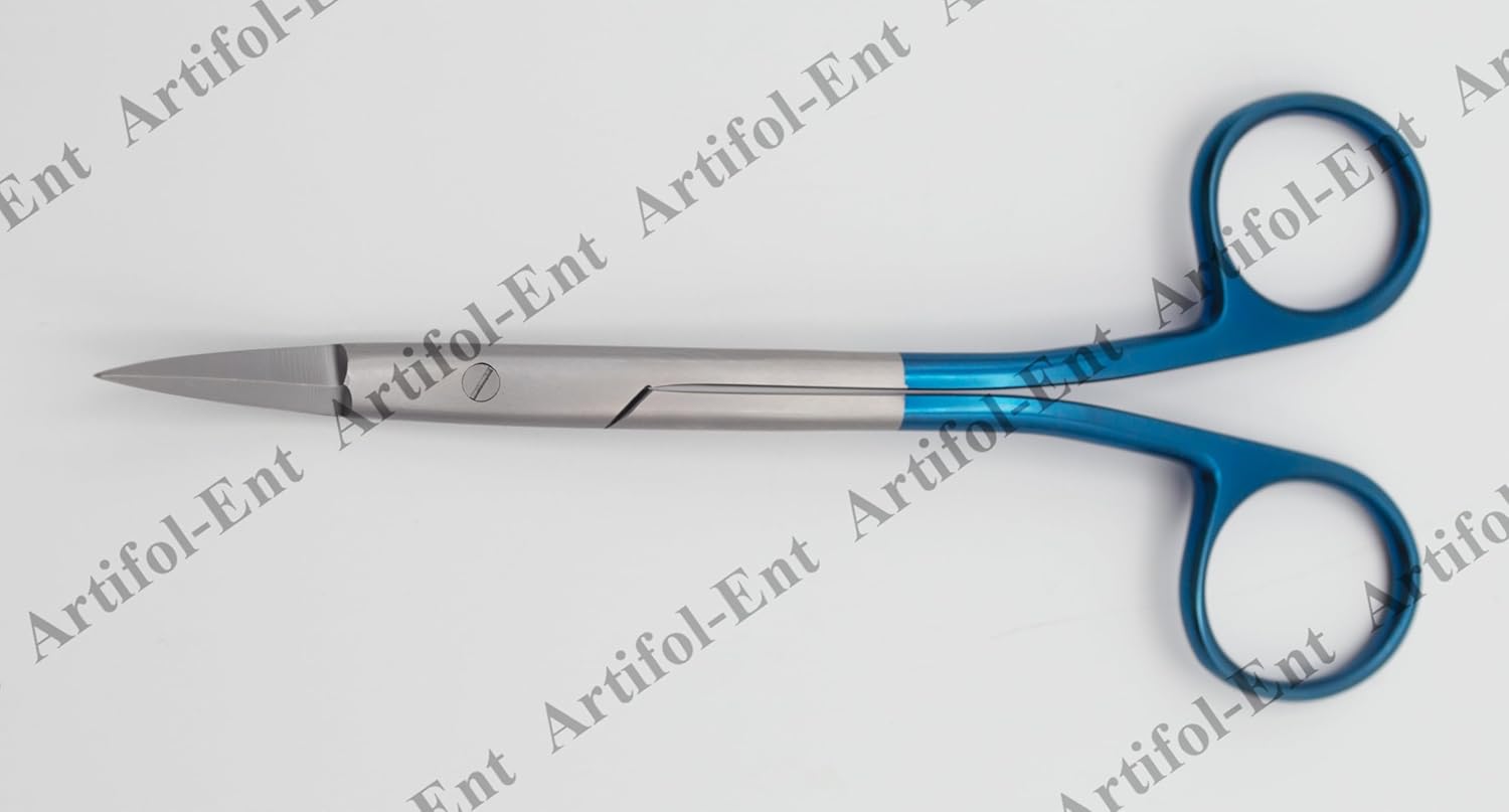 Elite Dean “Super-Cut” Scissors – 13.5 cm Curved | Professional Stainless Steel | Razor-Edge & Micro-Serrated Precision #OS1084