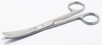 Operating Scissors – Curved Blunt/Blunt, 16.5 cm | Stainless Steel Surgical Scissors | Reusable & Autoclavable – 3 Pcs Set #113910015