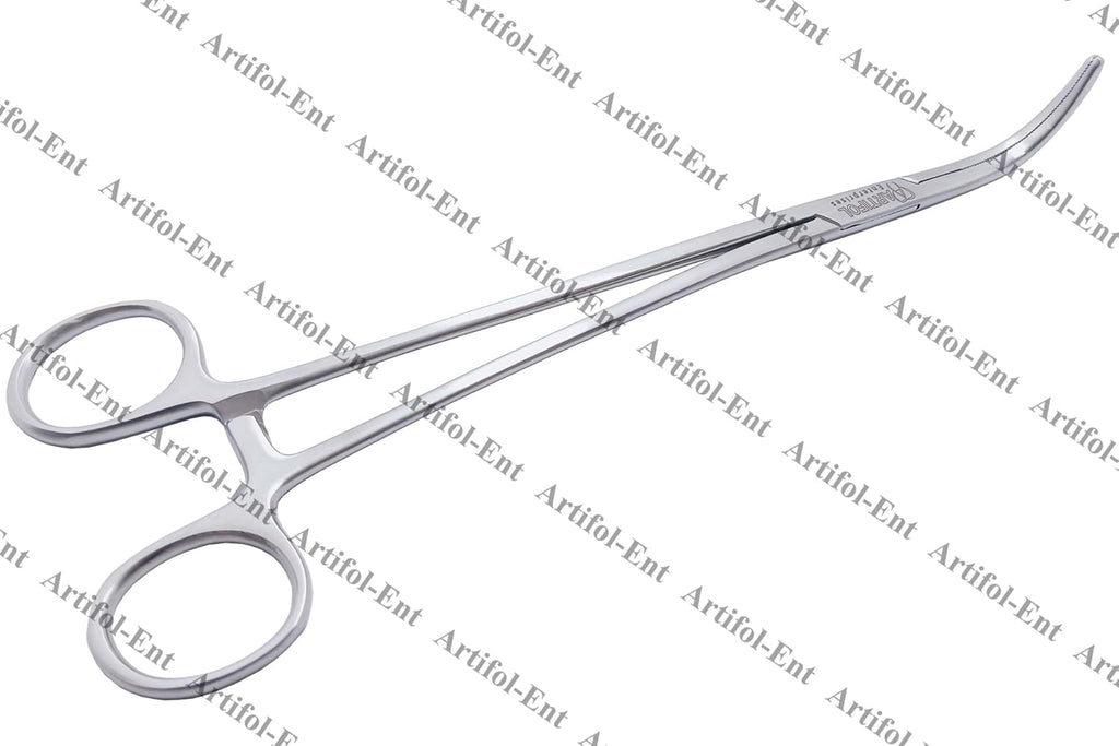 Overholt-Arterienklemme – 21 cm gebogen | 3-teiliges Set | Edelstahl | Autoklavierbar #115910178