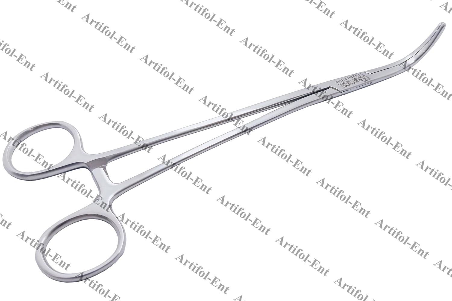 Overholt-Arterienklemme – 21 cm gebogen | 3-teiliges Set | Edelstahl | Autoklavierbar #115910178
