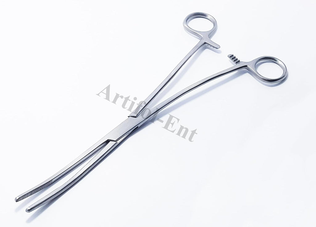 Pinze Bozemann per spugne e rimozione di polipi – 25 cm curve (set da 2 pezzi) Pinze in acciaio inossidabile per una manipolazione precisa delle spugne e la rimozione dei polipi | #117270510