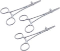 Schlauchschelle – 18 cm | 3er-Set | Edelstahl | Hämostat-Verschluss | Autoklavierbar #115910362