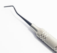 8A Gingival Retraction Cord Packer – Set di strumenti per otturazioni in composito (3 pezzi) | Punte rivestite in titanio nero – TNPFI8A