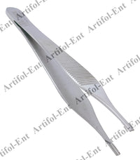 Set di pinze per tessuti Adson Brown – 4 pezzi, 12 cm (4,7") | 9×9 denti | Acciaio inossidabile di alta qualità, riutilizzabile e autoclavabile Set n. 114910119-1