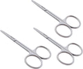 3-Piece Spencer Ligature Style Scissors – 9 cm | High-Grade Stainless Steel Precision Cutting Tools | Sharp Pointed Tips, Precise Action & Durable Build | Ideal for Crafting & Detailed Material Cutting #113910399