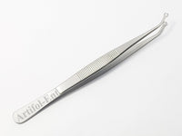 4 Pcs Micro Surgical Corn Suture Forceps 16 cm | Precision Fine Tip | Stainless Steel | Non-Slip Grip | Reusable & Autoclavable Instruments #31-74305